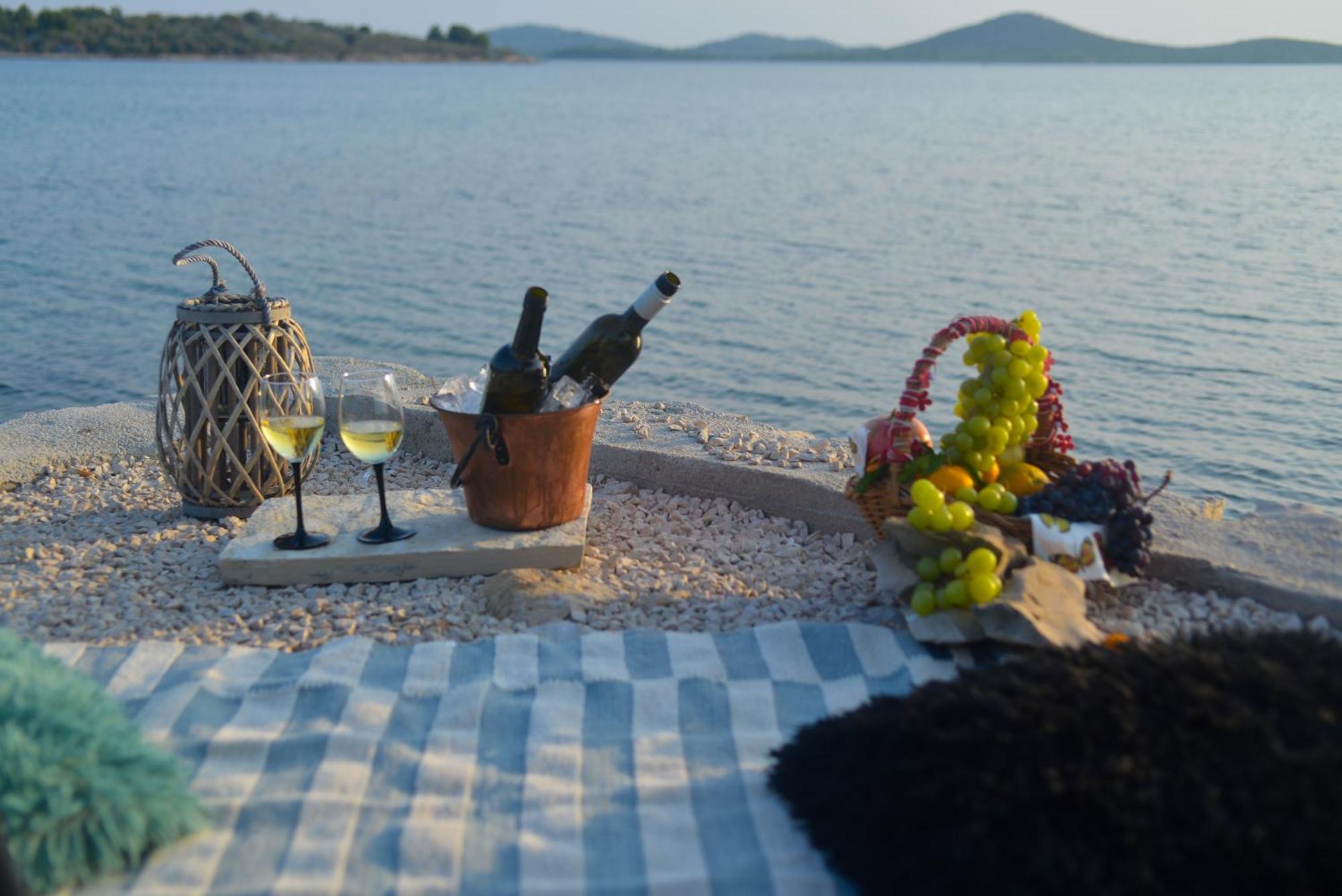 Beach House Marina Grande Betina  Esterno foto